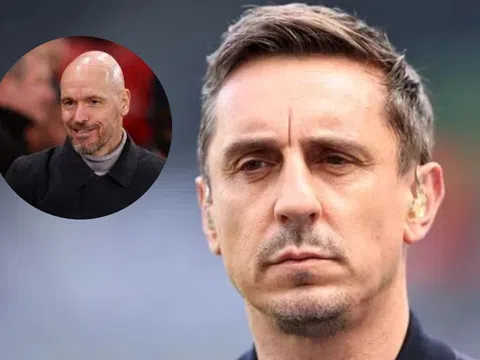 Gary Neville lên tiếng ủng hộ Erik ten Hag