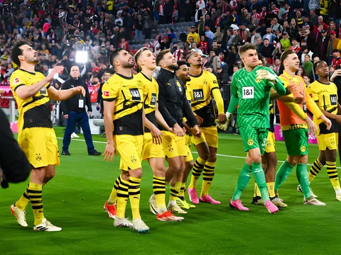 Dortmund và những con số ấn tượng trong trận thắng Bayern