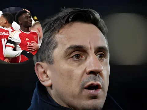 Gary Neville: 'Tôi hy vọng Arsenal sẽ đánh bại Bayern Munich'