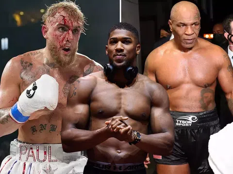 Anthony Joshua nhận định đầy bất ngờ về cặp đấu Mike Tyson - Jake Paul