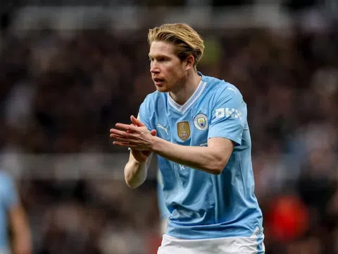 De Bruyne phá kỷ lục tệ nhất tại Champions League 2023/24