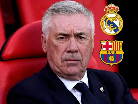 Ancelotti khen 2 cầu thủ Barca trước El Clasico