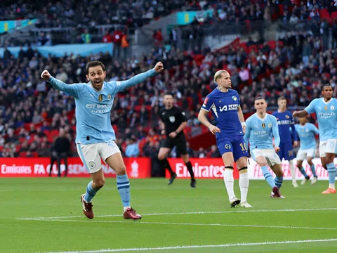 Silva tỏa sáng, Man City loại Chelsea tiến vào chung kết FA Cup