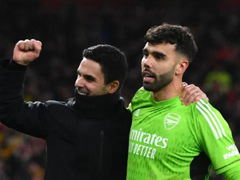 Arteta khen ngợi màn trình diễn của Arsenal, yêu thích cách Raya chơi bóng