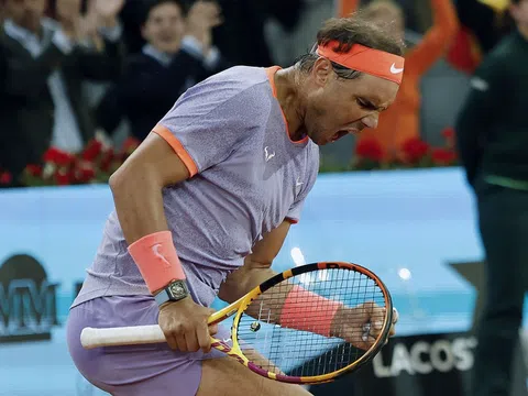 Rafael Nadal 'hồi xuân' tại Madrid Open 2024