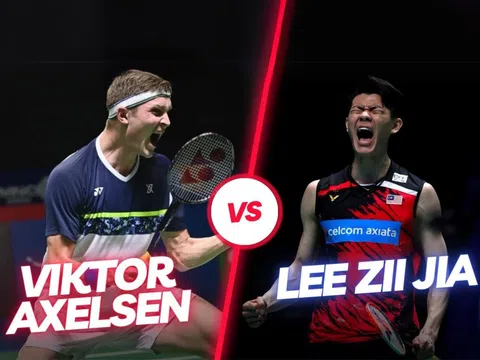 Link xem trực tiếp cầu lông Viktor Axelsen vs Lee Zii Jia, 16h00 hôm nay 30/4