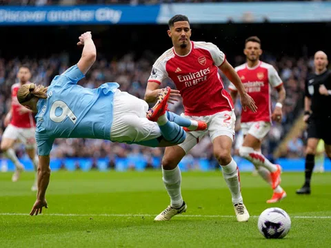 Trước trận chiến MU, William Saliba: 'Arsenal tấn công tốt nhất, phòng thủ tốt nhất Ngoại hạng Anh'