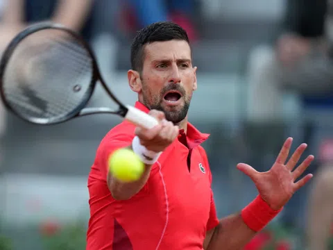 Kết quả tennis 10/5: Djokovic khởi đầu thuận lợi tại Rome Masters 2024