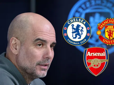 Pep Guardiola:  'Nếu tiền là lý do thì MU, Chelsea, Arsenal đã giành mọi danh hiệu'