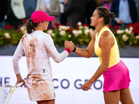 Lịch thi đấu tennis 18/5: Iga Swiatek - Aryna Sabalenka phân định ngôi hậu