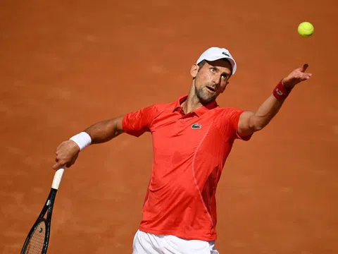 Lịch thi đấu tennis 22/5: Novak Djokovic xuất trận