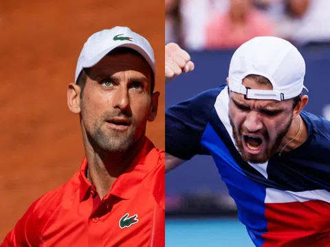 Link xem trực tiếp tennis Novak Djokovic vs Tomas Machac, 19h30 hôm nay 24/5