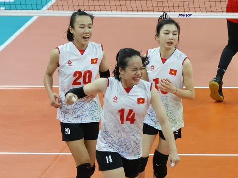 Thắng dễ Úc, bóng chuyền nữ Việt Nam có mặt ở chung kết AVC Challenge Cup 2024