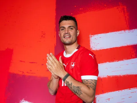 Granit Xhaka tự tin cao độ trước thềm trận đấu với Hungary