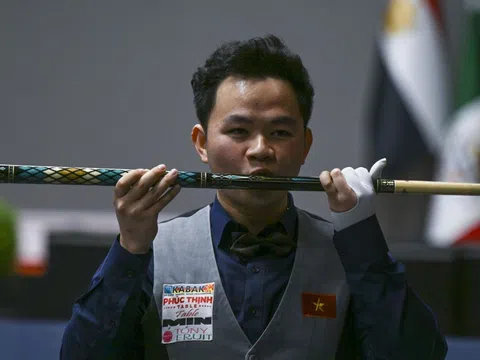 Bao Phương Vinh lần đầu lọt chung kết World Cup carom 3 băng