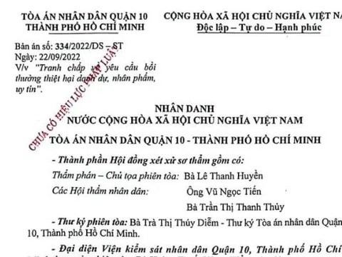 Vụ Thượng tọa Thích Nhật Từ bị kiện: Góc nhìn của người nguyên là Thẩm phán Tòa án cấp tỉnh