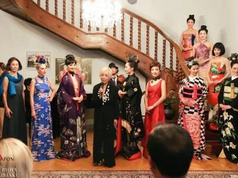 Tập đoàn BRG phối hợp tổ chức sự kiện giao lưu văn hóa Kimono -  Ao dai Fashion Show