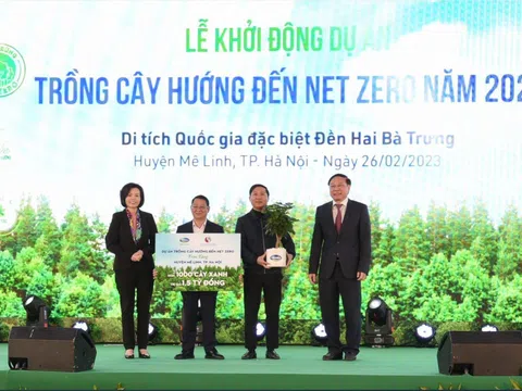 Chính thức khởi động Dự án trồng cây hướng đến Net Zero Carbon tại Hà Nội