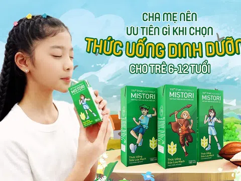 Cha mẹ nên ưu tiên gì khi chọn thức uống dinh dưỡng cho trẻ 6-12 tuổi?