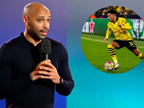 Thierry Henry gửi thông điệp đặc biệt tới Sancho sau trận bán kết C1