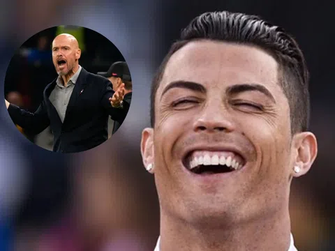 NHM Ronaldo 'mở hội' khi Ten Hag gây thất vọng tại MU