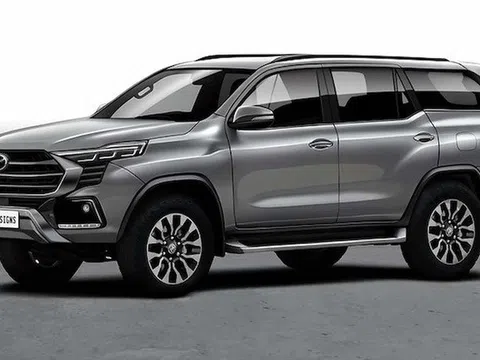 Toyota Fortuner thế hệ mới với động cơ hybrid chuẩn bị thách thức Ford Everest và Hyundai Santa Fe