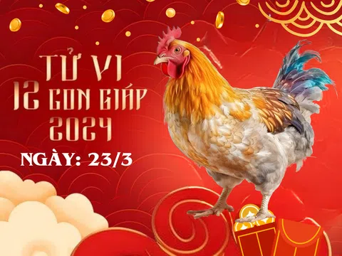 Tử vi 12 con giáp hôm nay ngày 23/3/2024: Tuổi Sửu dễ va chạm xe cộ, tuổi Ngọ bị lừa đảo, tuổi Dần viên mãn