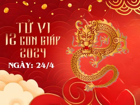 Tử vi 12 con giáp hôm nay ngày 24/4/2024: Sửu phòng rủi ro, Thân thị phi, Tuất tốt lành