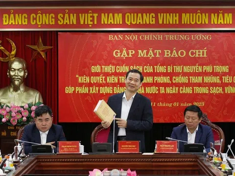 Ra mắt cuốn sách của Tổng Bí thư Nguyễn Phú Trọng về đấu tranh phòng, chống tham nhũng, tiêu cực