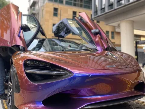 Siêu phẩm hàng hiếm McLaren 750S đầu tiên với màu sơn 'độc, lạ' về Việt Nam