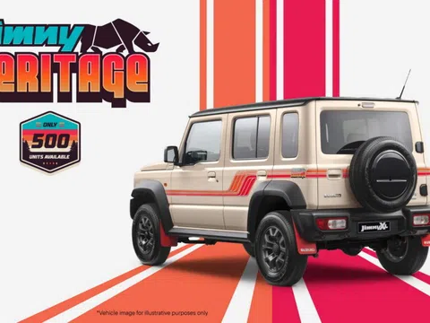 Suzuki Jimny đậm chất hoài cổ qua phiên bản XL Heritage