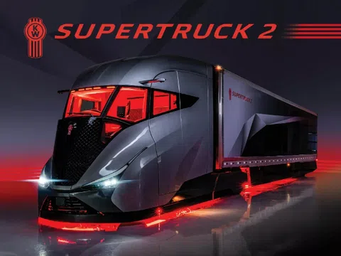 Xuất hiện mẫu xe tải SuperTruck 2 siêu tiết kiệm xăng: 'Ăn' 18L/ 100km, tiện nghi như 'nhà di động'