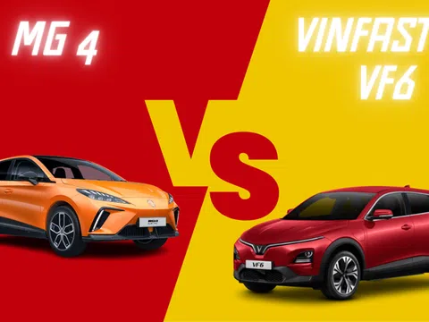 So sánh MG4 EV vs VinFast VF6: Xe Việt "ăn đứt" tiện nghi