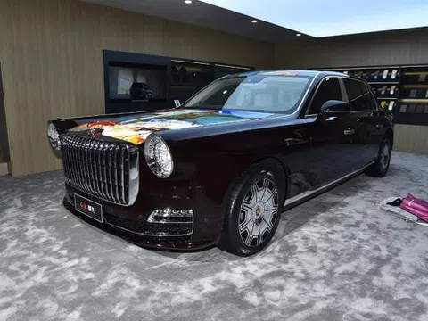 Sedan hạng sang Hongqi Guoli chính thức trình làng, "đắt đỏ" ngang Rolls-Royce