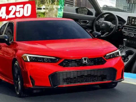 Honda Civic 2025 bổ sung phiên bản tiết kiệm xăng cùng giá bán tăng nhẹ