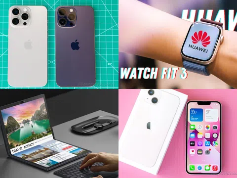 Tin công nghệ trưa 7/5: iPhone 17 Slim rò rỉ, Huawei Watch Fit 3 sắp ra mắt, iPhone 15 Pro Max vẫn là vua smartphone