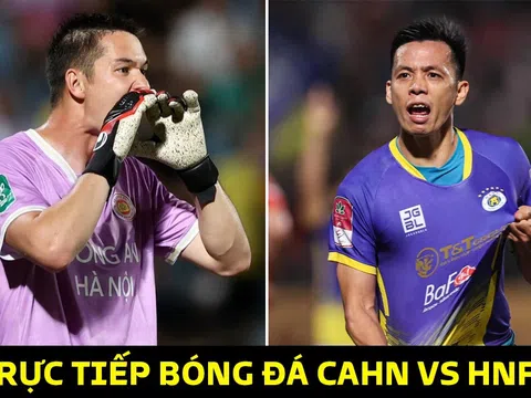 Trực tiếp bóng đá CLB CAHN vs Hà Nội FC - V.League 2023/24: Filip Nguyễn lu mờ trước QBV Việt Nam?