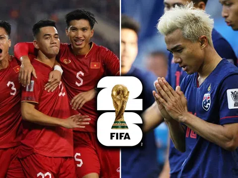 Bỏ xa Thái Lan trên BXH FIFA, ĐT Việt Nam bất ngờ có 'vị thế mới' tại Vòng loại World Cup 2026