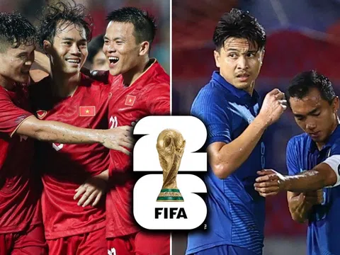 Kết quả bóng đá Vòng loại World Cup 2026 hôm nay: ĐT Việt Nam độc chiếm ngôi đầu; Thái Lan thảm bại