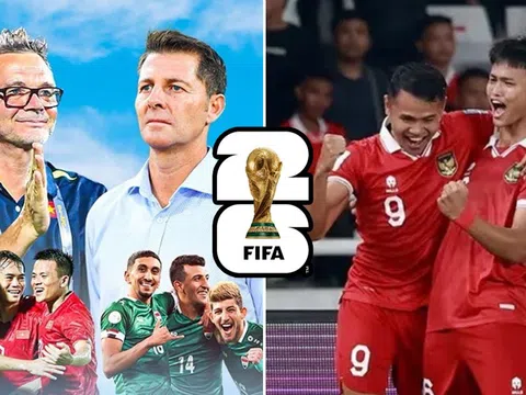 Kết quả bóng đá Vòng loại World Cup 2026 hôm nay: ĐT Việt Nam nguy cơ bị Indonesia vượt mặt trên BXH