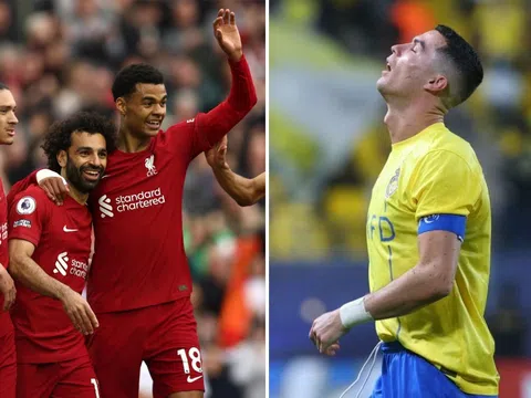 Kết quả bóng đá hôm nay: Liverpool hẹn MU ở Europa League; Ronaldo nhận tin dữ trên BXH Saudi League