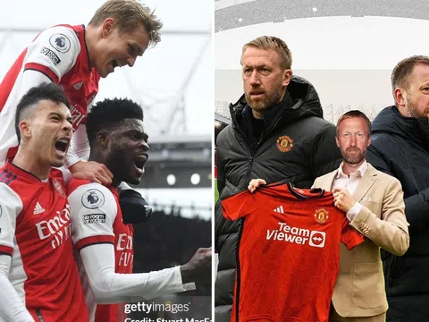 Tin chuyển nhượng tối 14/12: Graham Potter đồng ý thay Ten Hag; Trụ cột Arsenal cập bến Man Utd?