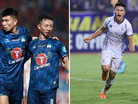 Kết quả bóng đá V.League hôm nay: Hà Nội FC ôm hận trước HAGL; Bầu Đức sa thải HLV Kiatisak?