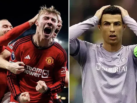 Kết quả bóng đá hôm nay: Man Utd áp sát top 4 BXH Ngoại hạng Anh; Ronaldo và Al Nassr nhận tin dữ