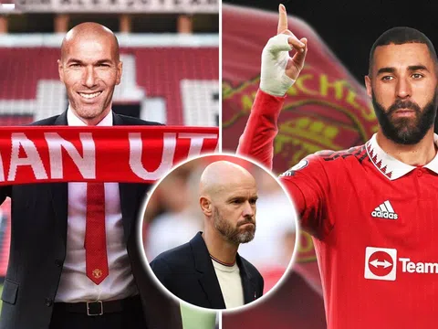 Tin chuyển nhượng tối 6/1: Zidane xác nhận thay thế HLV Ten Hag; Karim Benzema cập bến Man Utd?