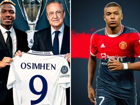 Tin chuyển nhượng tối 11/1: Real Madrid chiêu mộ Osimhen; Mbappe đồng ý gia nhập Manchester United?