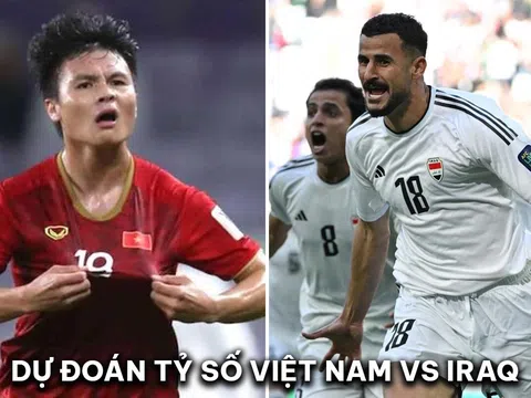 Dự đoán tỷ số ĐT Việt Nam vs ĐT Iraq - Asian Cup 2023: Quang Hải gây sốt trước ông lớn Tây Á?