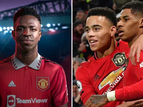 Tin chuyển nhượng tối 25/1: Greenwood trở lại Man Utd; Vinicius đồng ý gia nhập Manchester United?