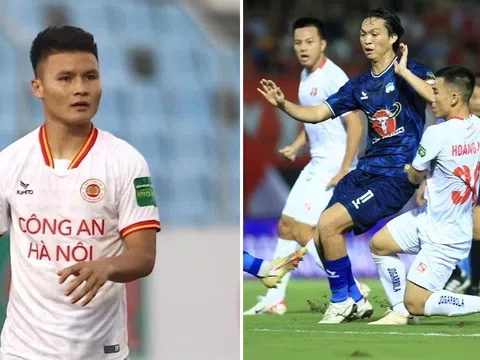 Bảng xếp hạng V.League 2023/24 mới nhất: HAGL 'lâm nguy'; Quang Hải gây sốt trước ngày rời CLB CAHN