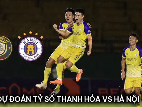 Dự đoán tỷ số Thanh Hóa vs Hà Nội FC - V.League 2023/24: Trò cưng HLV Troussier lập kỷ lục?